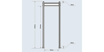 金屬安檢門應怎樣才能發(fā)揮更好的作用